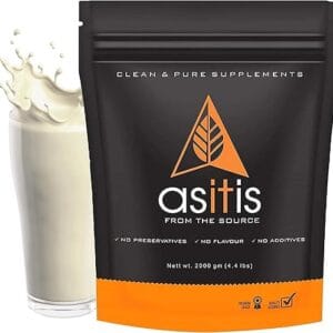 AS-IT-IS Nutrition Whey Protein Concentrate 80% - 2kg | Unflavoured | Tested for purity | Labdoor certified