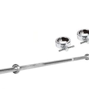 Body Maxx 5 FT Straight BAR with 2 Locks