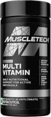 MuscleTech Platinum Multivitamin, Vitamin C for Immune Support, 18 Vitamins & Minerals, 60 Tablets