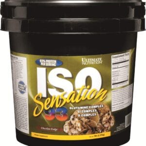 Ultimate Nutrition Iso Sensation Whey Protein (5 pounds, Chocolate Fudge)